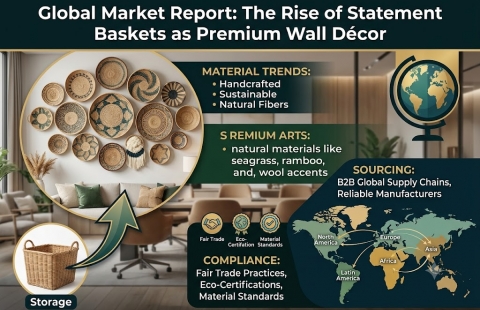Global Market Report: The Rise of Statement Baskets as Premium Wall Décor